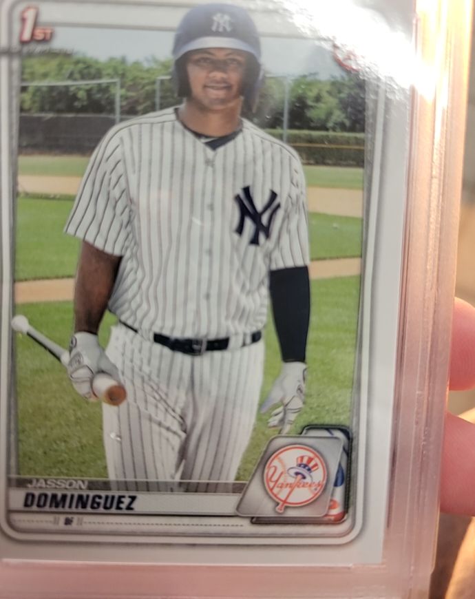 2020 Bowman Prospects #BP-8 Jasson Dominguez — front