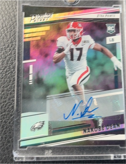 2022 Panini Prestige #396 Nakobe Dean — front