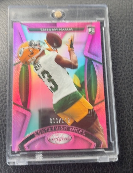 2023 Panini Certified Rookies Mirror Red #152 Dontayvion Wicks — front