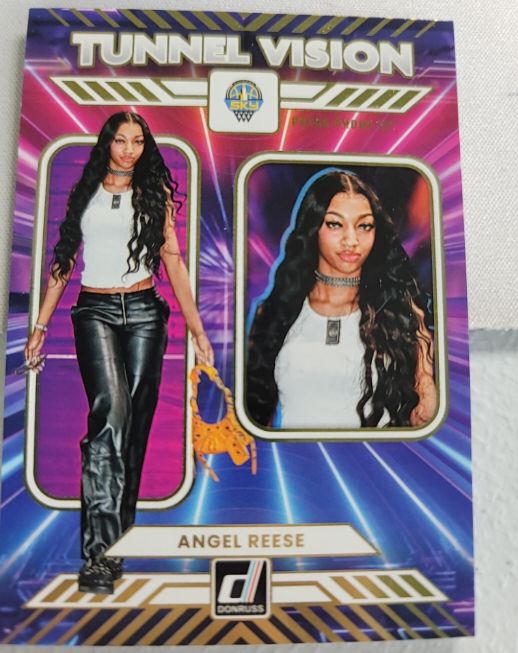 2025 Panini Donruss WNBA #9 Angel Reese Tunnel Vision — front