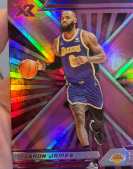 2021-22 Panini Chronicles XR #397 LeBron James — front