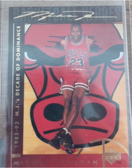 1994 Upper Deck Michael Jordan Decade of Dominance #44 — front