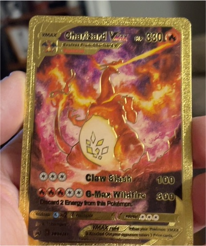 2022 Pokémon Sword & Shield Promo #SWSH261 Charizard VMAX — front