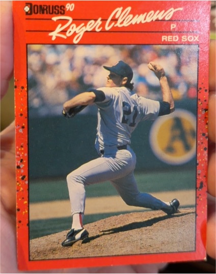 1990 Donruss #184 Roger Clemens — front