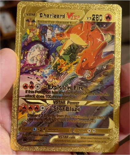 2022 Pokémon TCG SWSH262 Charizard VSTAR — front
