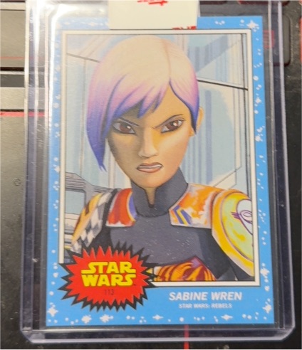2020 Topps Star Wars Living Set #113 Sabine Wren — front