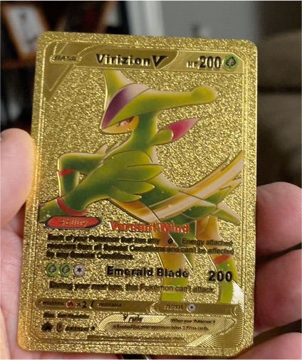 2022 Pokémon SWSH #295 Virizion V — front