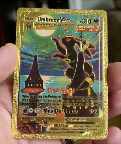 2021 Pokémon TCG Evolving Skies #215 Umbreon VMAX — front