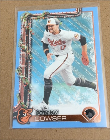 2025 Topps Holiday #H157 Colton Cowser — front
