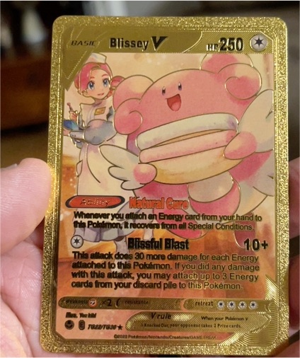 2022 Pokémon TG22/TG30 Blissey V — front