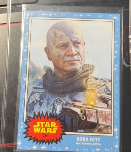 2021 Topps Star Wars Living Set #234 Boba Fett — front