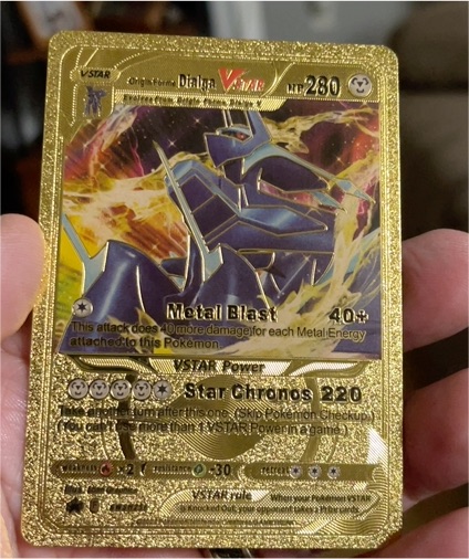 Pokémon TCG Origin Forme Dialga VSTAR SWSH256 — front