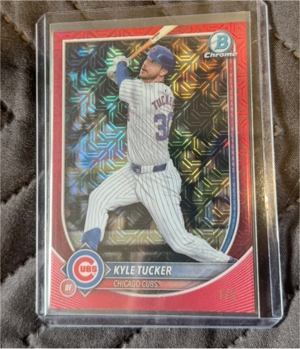 2025 Bowman Chrome #43 Kyle Tucker — front