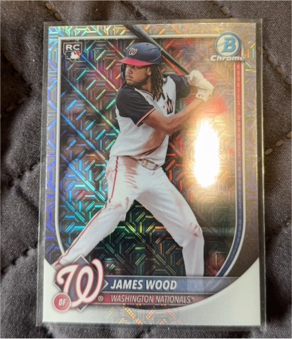 2025 Bowman Chrome #29 James Wood — front