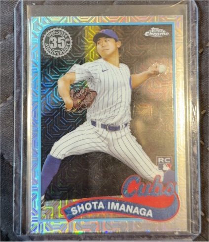 2024 Topps Chrome 1989 #2T89C-47 Shota Imanaga — front