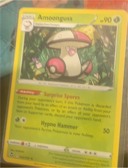 2022 Pokémon Sword & Shield Silver Tempest #12 Amoonguss — front