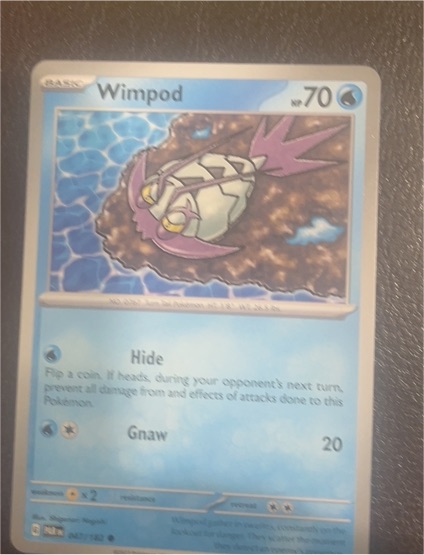 2023 Pokémon SV04: Paradox Rift #047 Wimpod — front