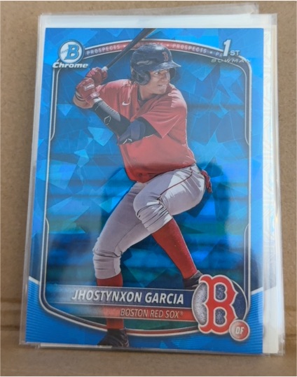 2025 Bowman Chrome Prospects #BCP-43 Jhostynxon Garcia — front