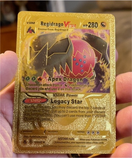 2022 Pokémon TCG #136 Regidrago VSTAR — front
