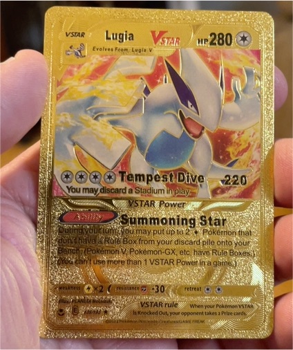 2023 Pokémon TCG Lugia VSTAR #139 — front