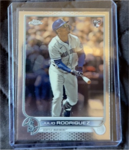 2022 Topps Chrome Update #USC150 Julio Rodriguez — front
