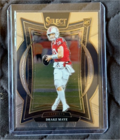 2024 Panini Select #27 Drake Maye — front