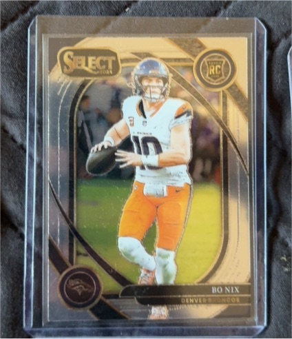 2024 Panini Select #221 Bo Nix Rookie Club Level — front