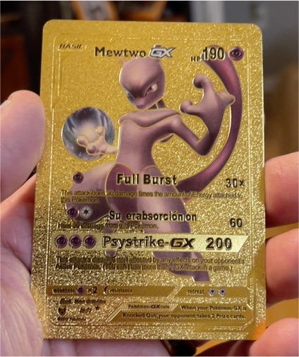 2023 Pokémon Mewtwo GX #39 — front