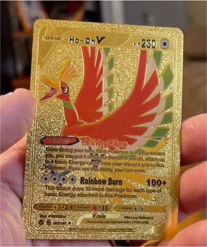 2022 Fan Art Ho-oh V #187 — front