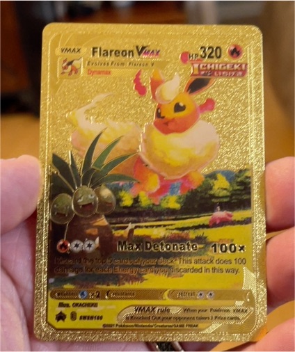 2021 Pokemon TCG Flareon VMAX #SWSH180 — front