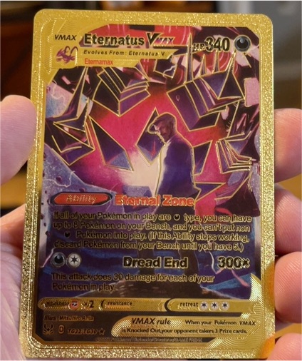 2022 Pokemon TCG Eternatus VMAX #TG22/TG30 — front