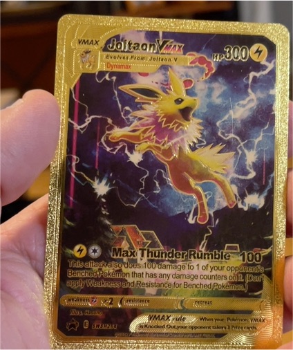2021 Pokémon Sword & Shield Promo #SWSH184 Jolteon VMAX — front