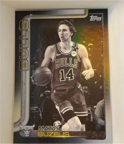 2025 Topps Basketball #37 Matas Buzelis — front