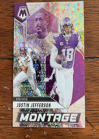 2024 Panini Mosaic Montage Justin Jefferson — front