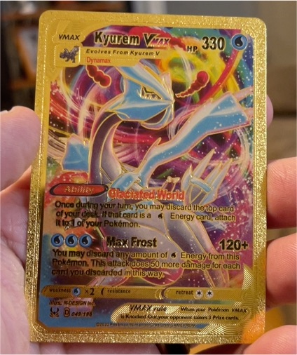 2022 Pokémon Sword & Shield Lost Origin #049 Kyurem VMAX — front