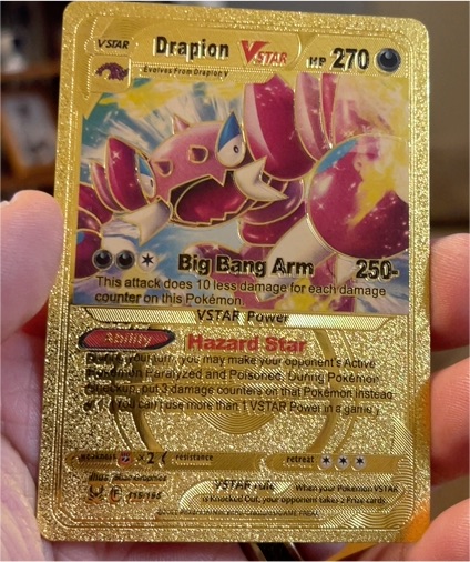 2022 Pokémon #119 Drapion VSTAR — front