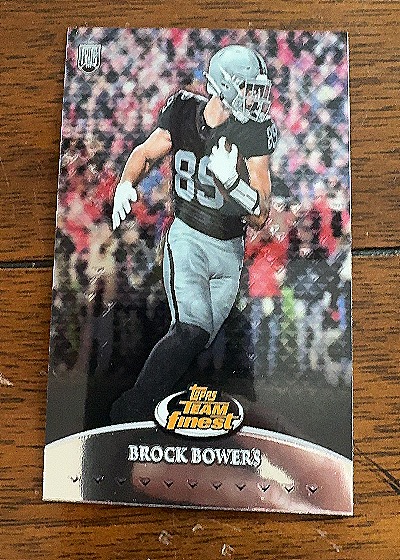 2024 Topps Finest Team Finest #TF-9 Brock Bowers — front