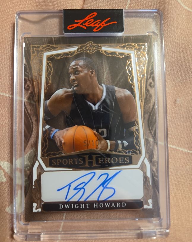 2025 Leaf Sports Heroes #5/10 Dwight Howard — front