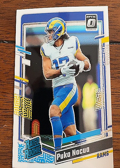 2023 Donruss Optic #238 Puka Nacua — front