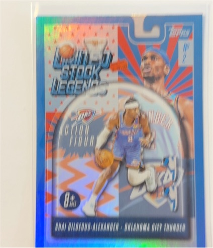 2025-26 Topps Limited Stock Legends #LST-39 Shai Gilgeous-Alexander — front