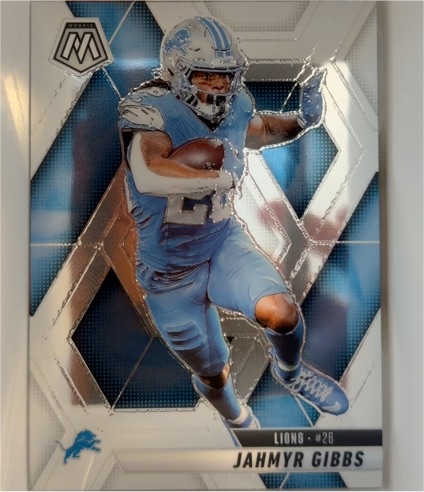 2025 Panini Mosaic #103 Jahmyr Gibbs — front