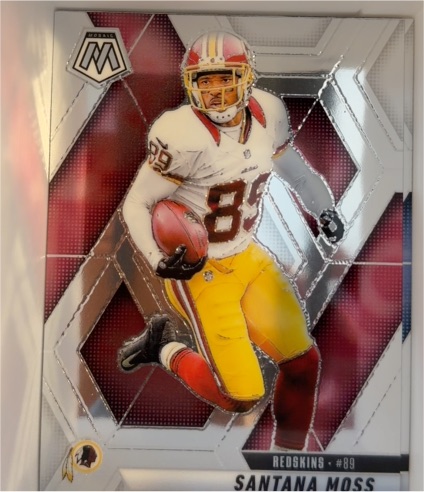 2025 Panini Mosaic #210 Santana Moss — front