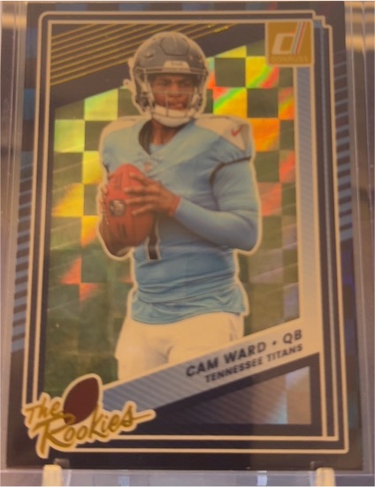 2025 Panini Donruss The Rookies #1 Cam Ward — front