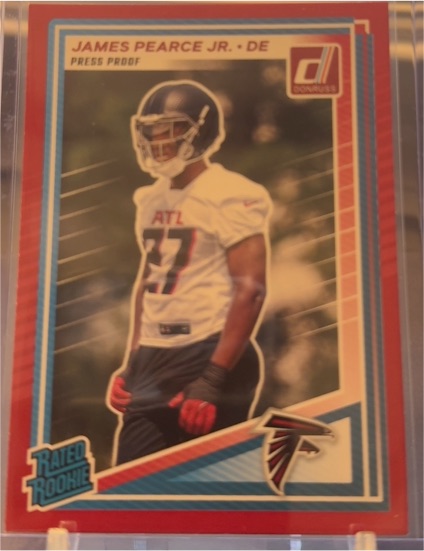 2025 Donruss #363 James Pearce Jr. — front