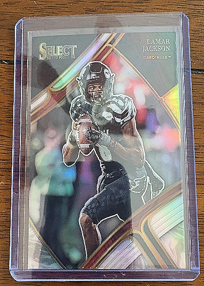 2023 Panini Select Draft Picks #LS Lamar Jackson — front