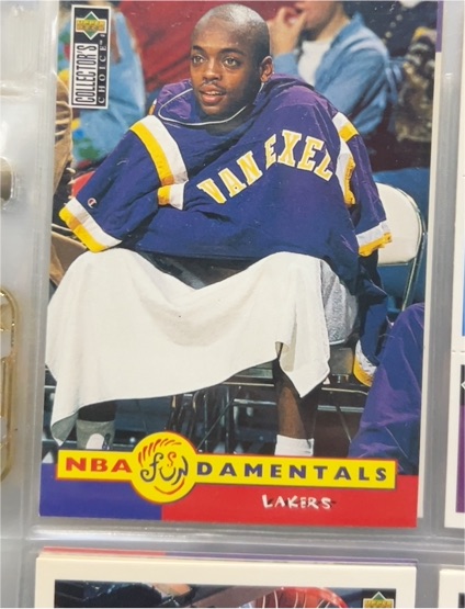 1996-97 Upper Deck Collector's Choice #178 Nick Van Exel — front