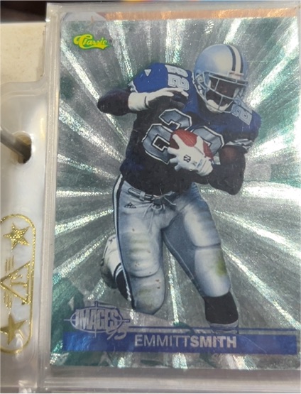 1995 Classic Images #75 Emmitt Smith — front