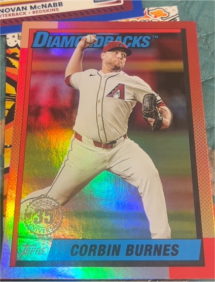 2025 Topps Update #U90-45 Corbin Burnes — front
