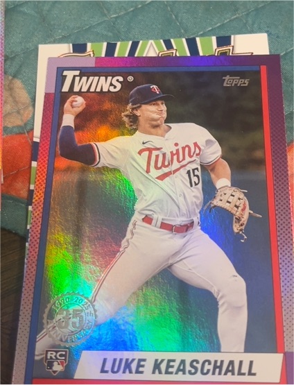 2025 Topps Update #U90-1 Luke Keaschall — front