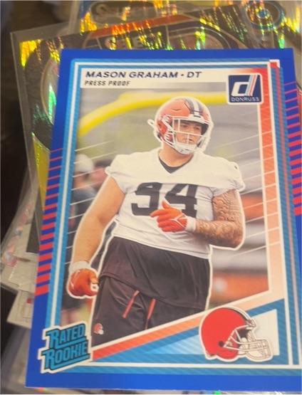 2025 Donruss #340 Mason Graham — front